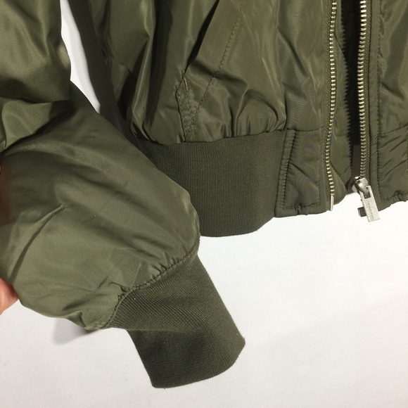 Garage army green bomber jacket - Picture 2 of 5